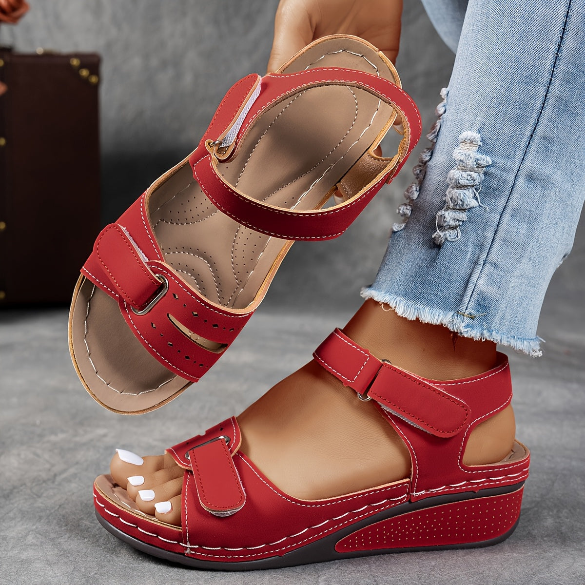 Ariya Comfort Flex Sandals – Non-Slip Cushioned Sandals for Women