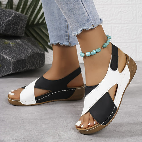 Ainsley Cushioned Comfort Sandals for Women – Soft Padded Flats