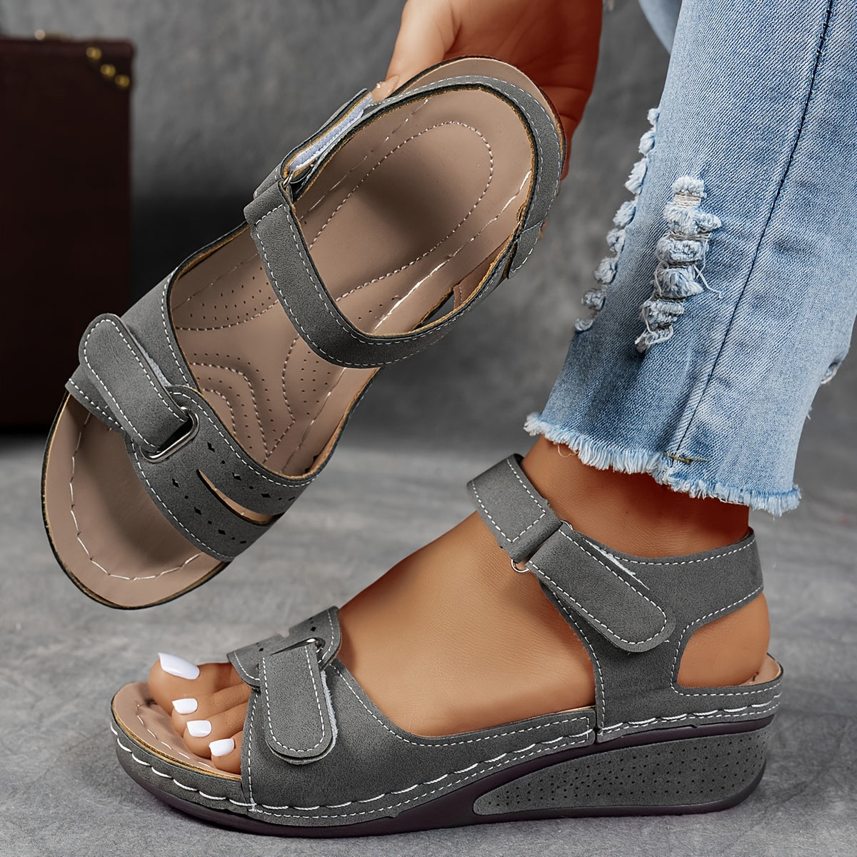 Ariya Comfort Flex Sandals – Non-Slip Cushioned Sandals for Women