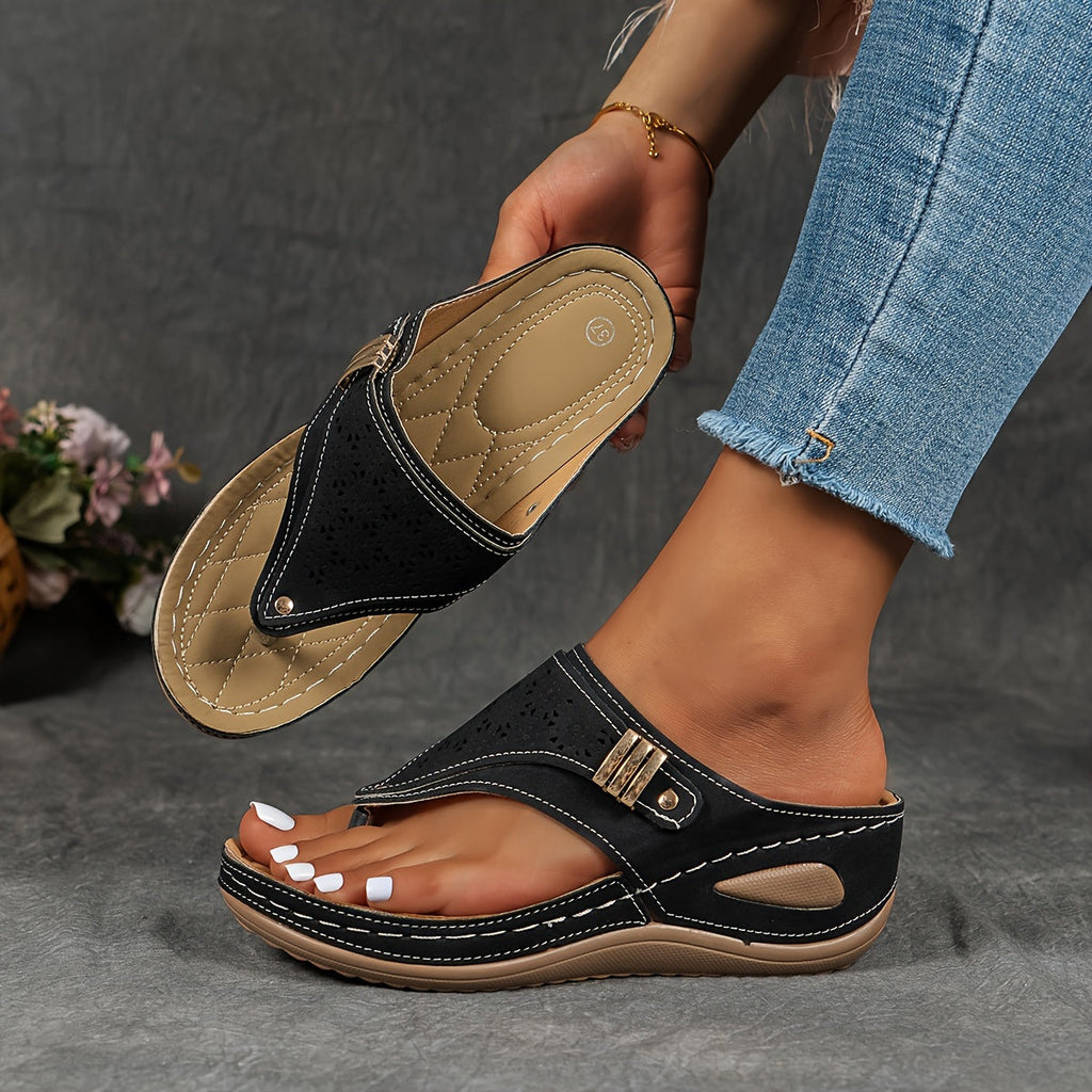 Alice Stylish Comfort Sandals – Lightweight Everyday Flats for Women