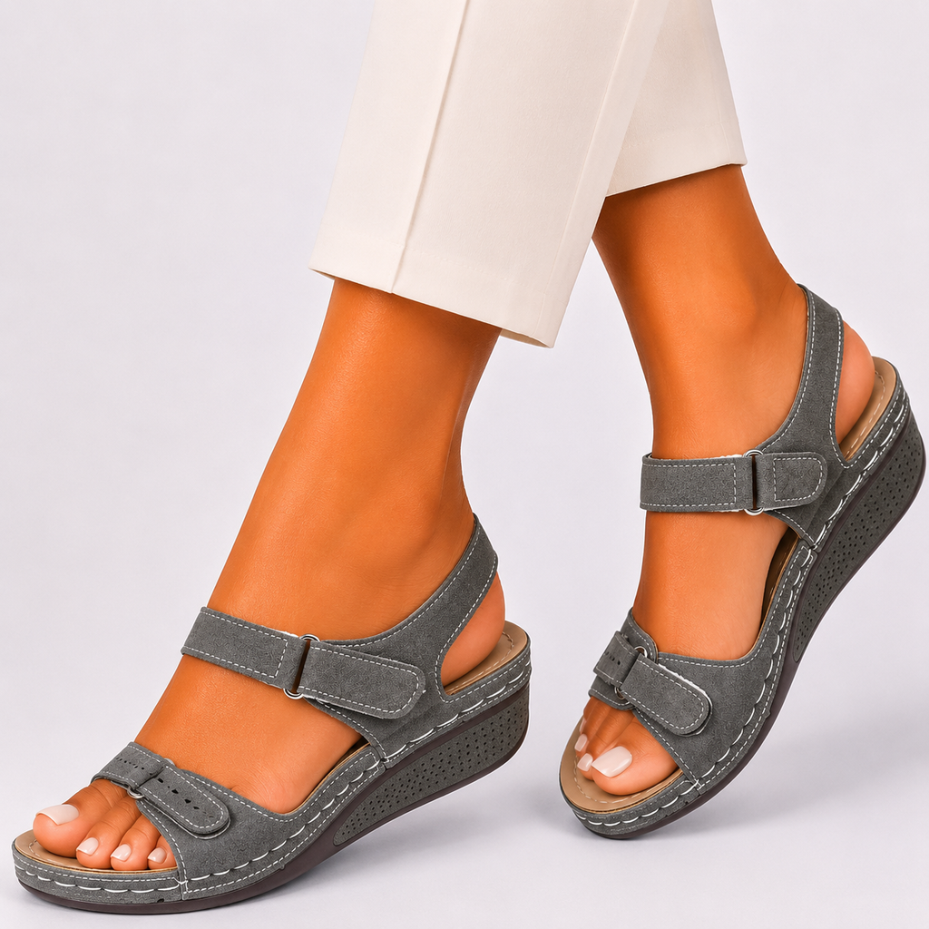 Ariya Comfort Flex Sandals – Non-Slip Cushioned Sandals for Women