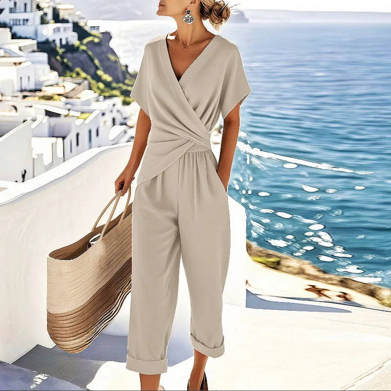 Women's Two Piece Set UK – Summer Co-ord | The Elena | Huna