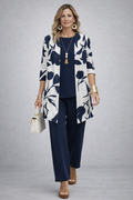 Women's 3 Piece Set UK – Soft Blue | The Evania | Huna