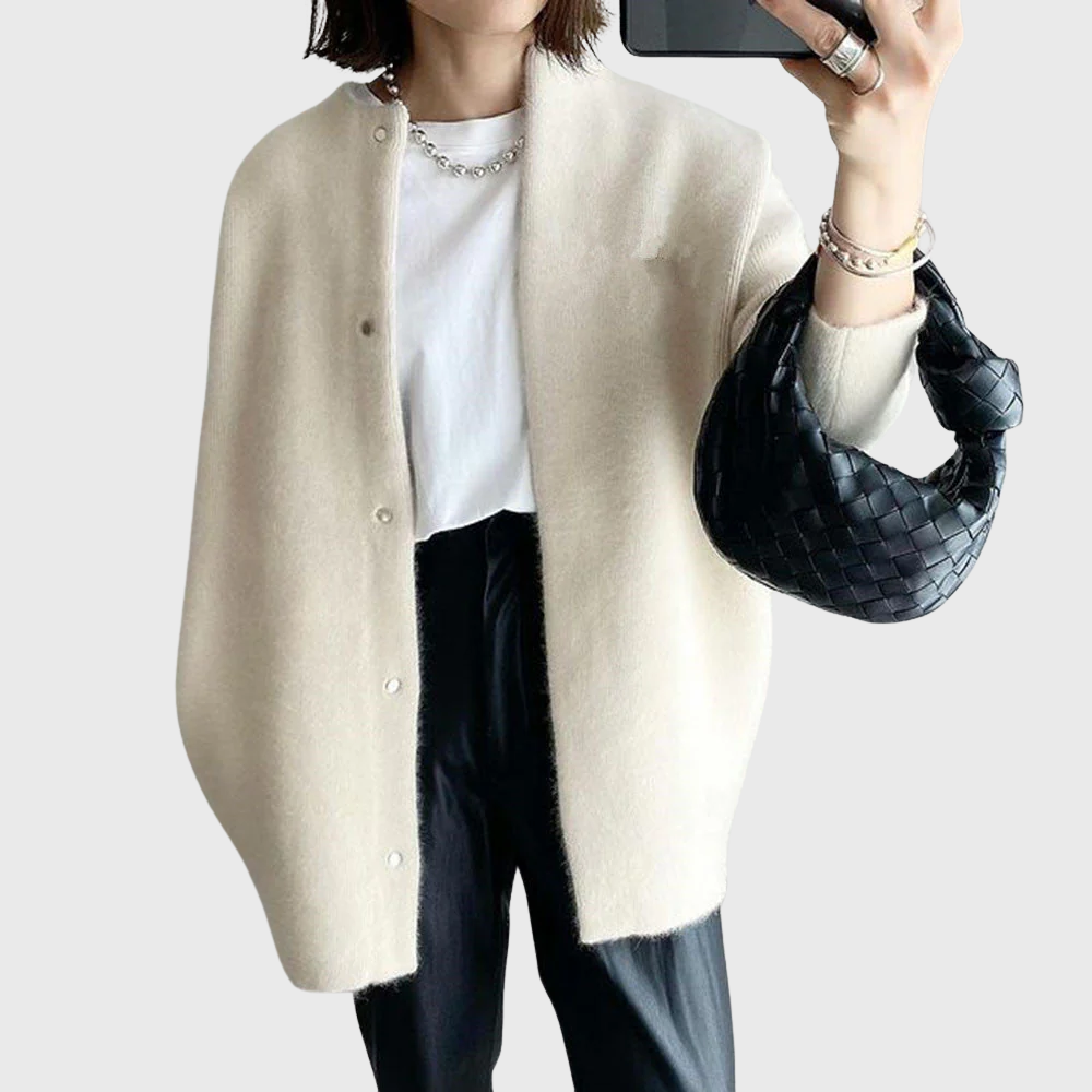 Grace | Elegant Cashmere Cardigan