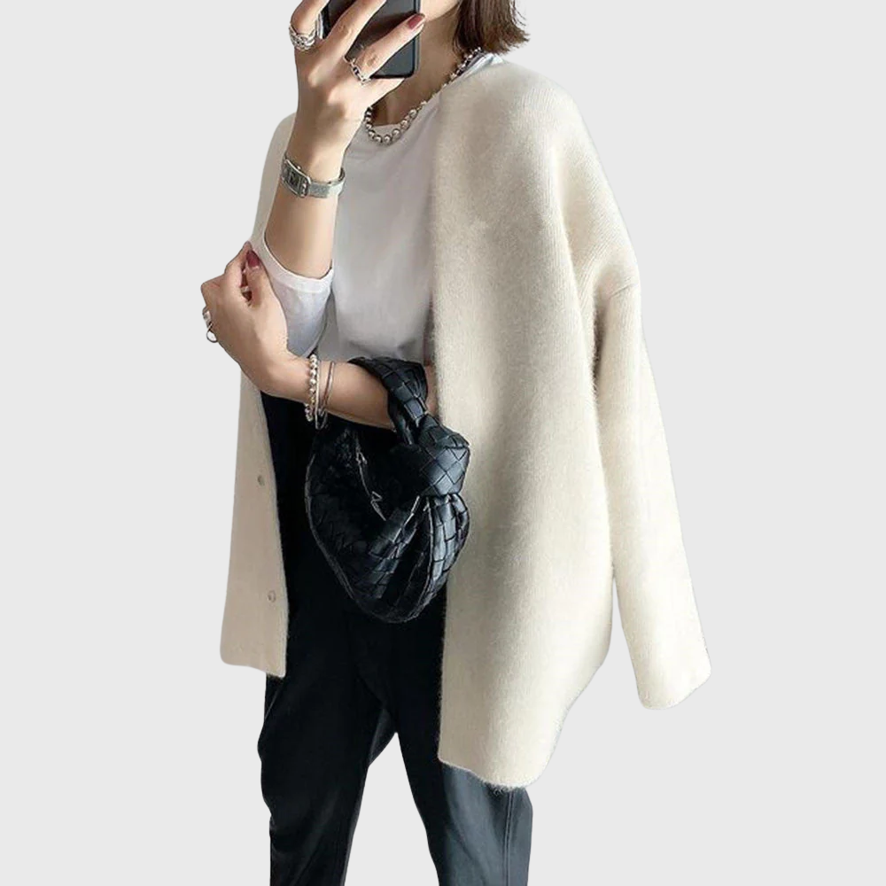 Grace | Elegant Cashmere Cardigan