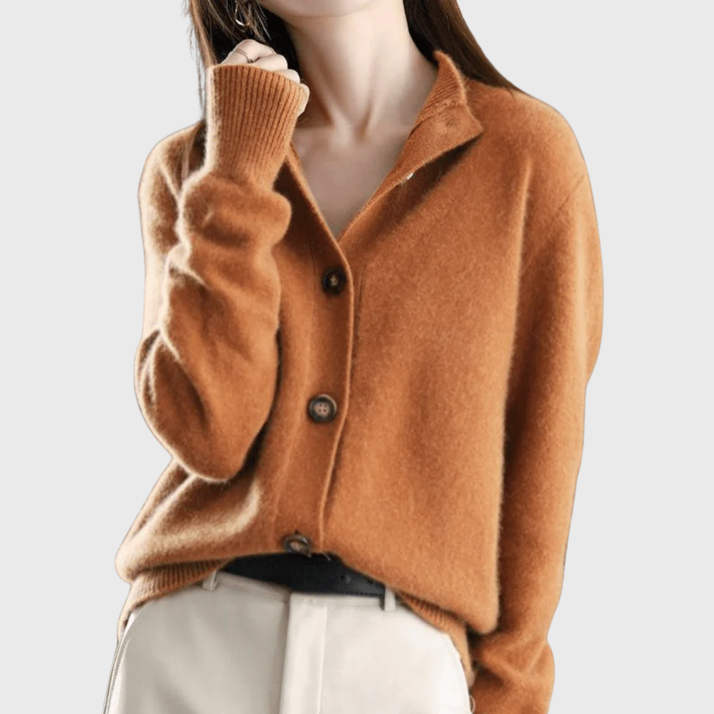 Natalie | Knitted Cashmere Vest