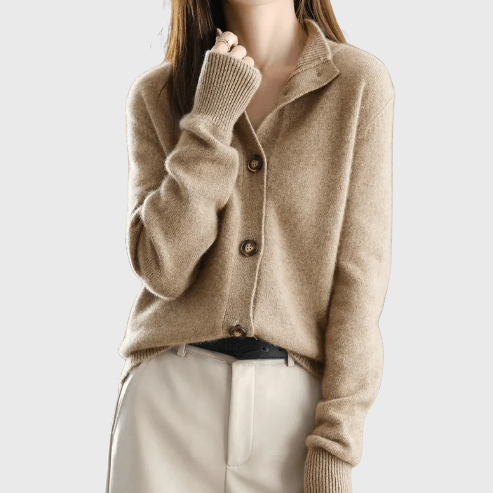 Natalie | Knitted Cashmere Vest