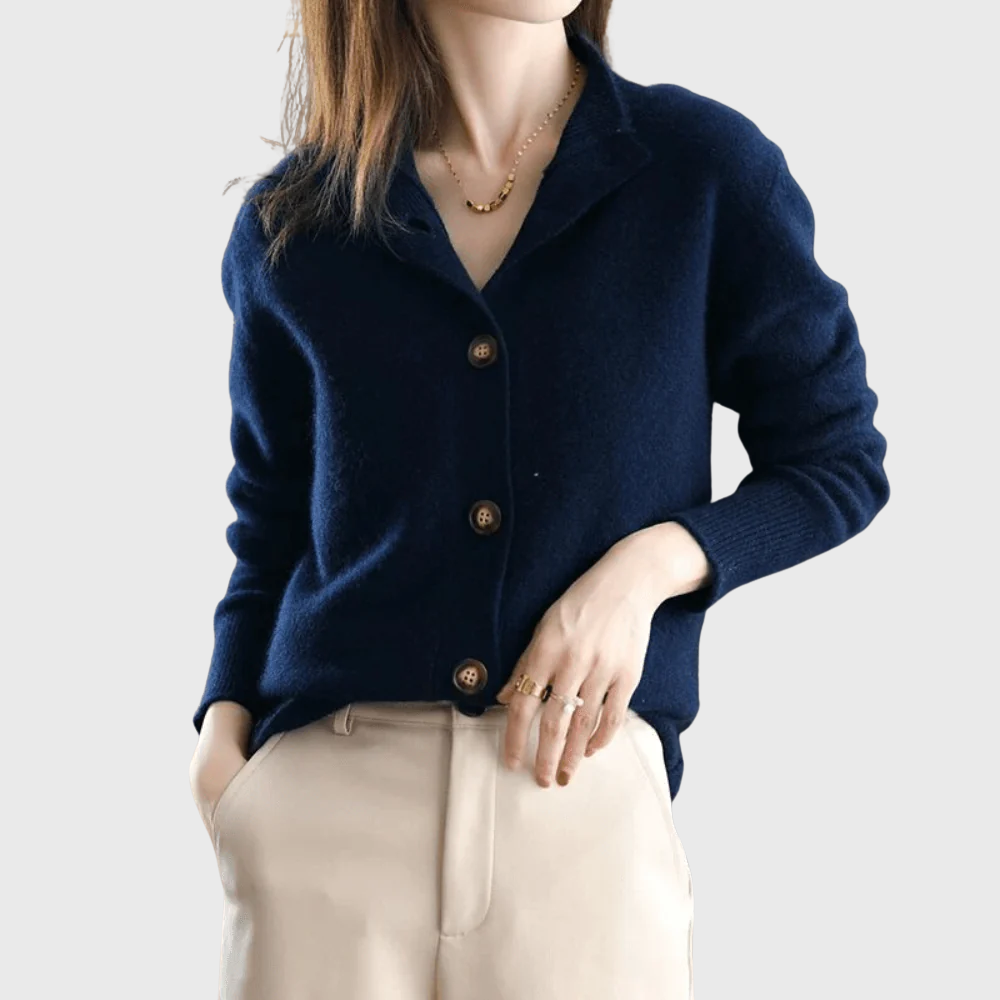 Natalie | Knitted Cashmere Vest