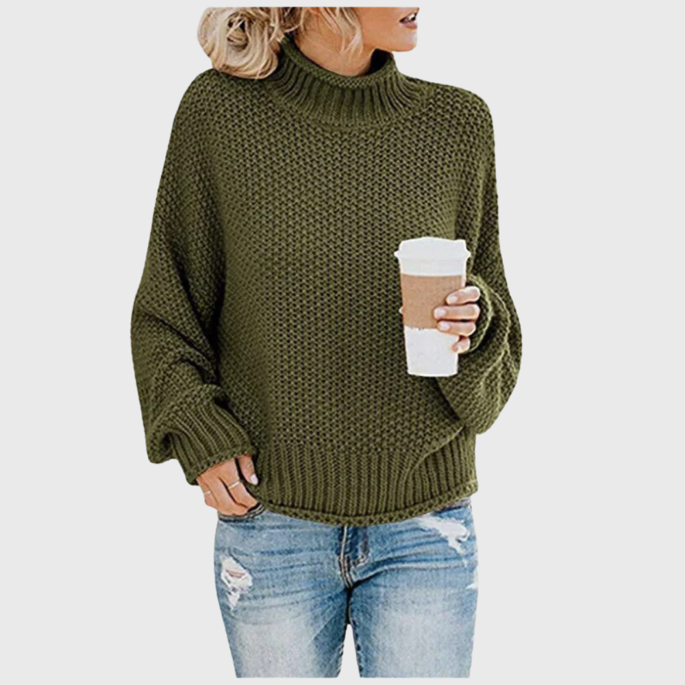 Sarah | High Neck Pullover