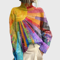 Violet | Colorful and Cheerful High Neck Sweater
