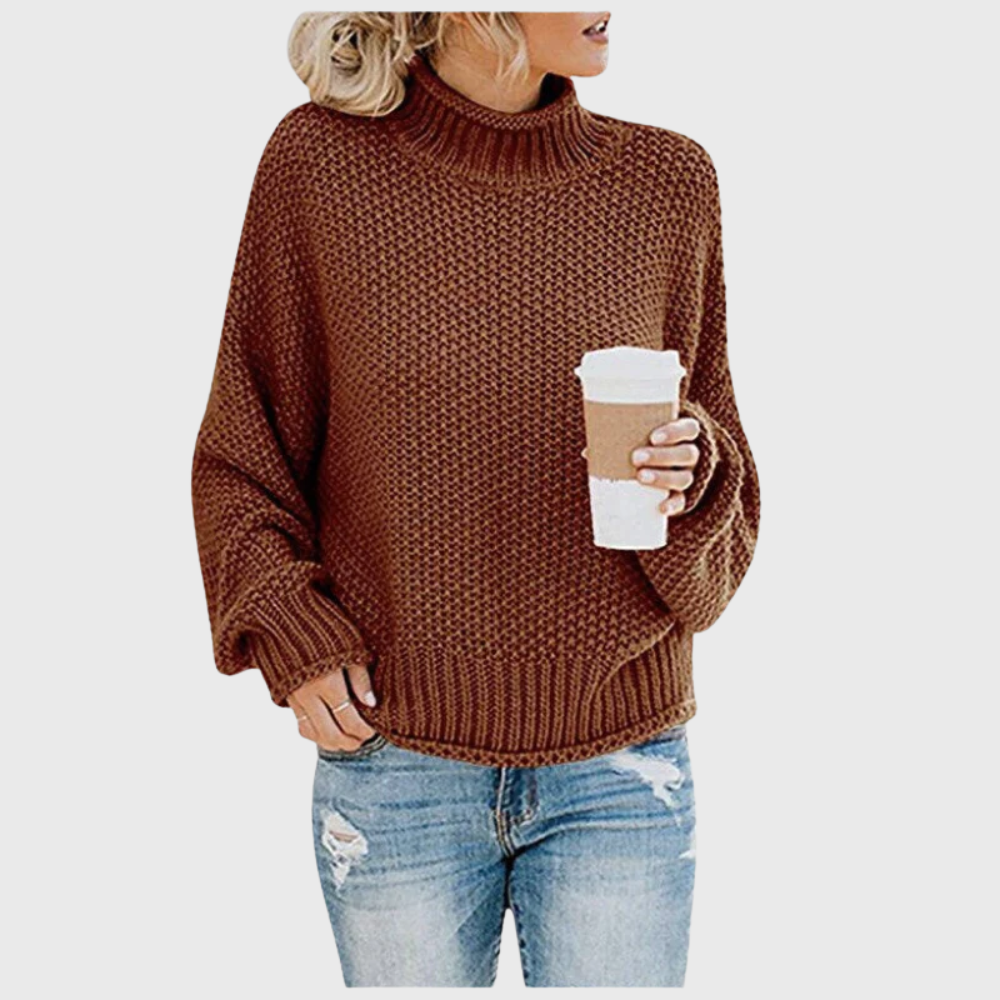 Sarah | High Neck Pullover