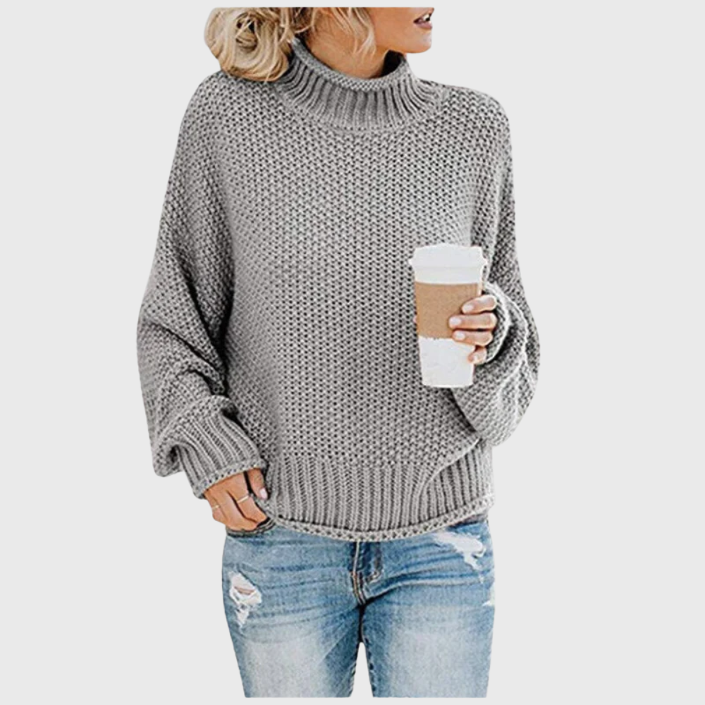 Sarah | High Neck Pullover