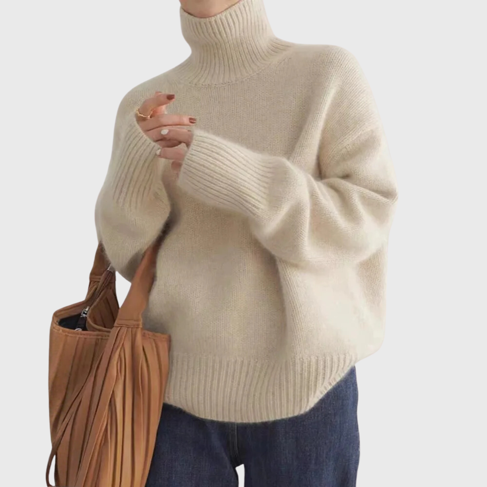 Luna | High Neck in Cashmere