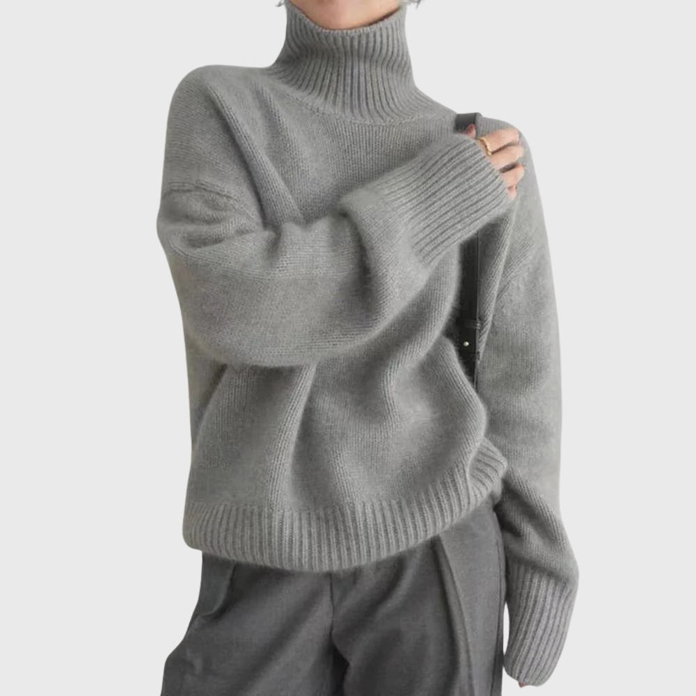 Luna | High Neck in Cashmere