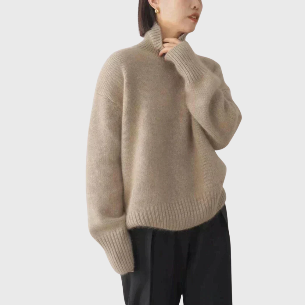 Luna | High Neck in Cashmere