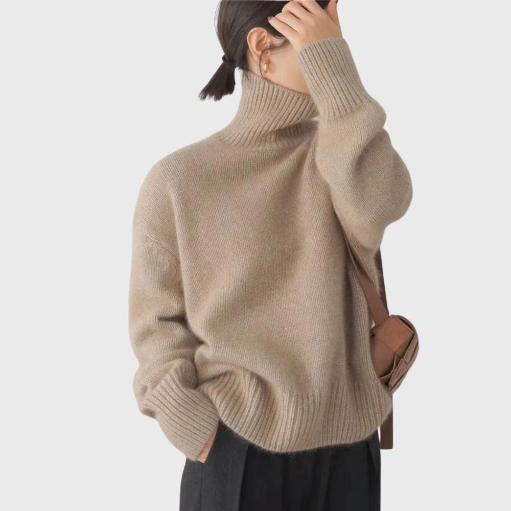 Luna | High Neck in Cashmere