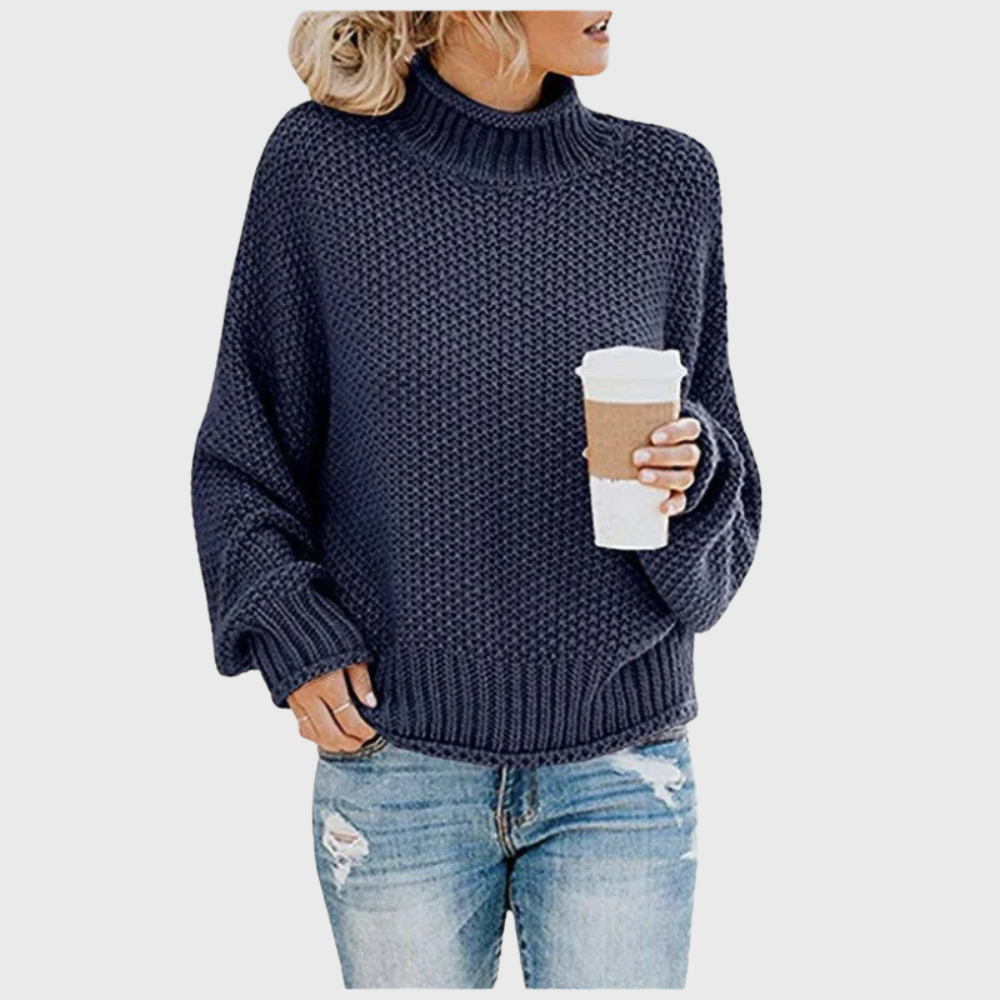 Sarah | High Neck Pullover