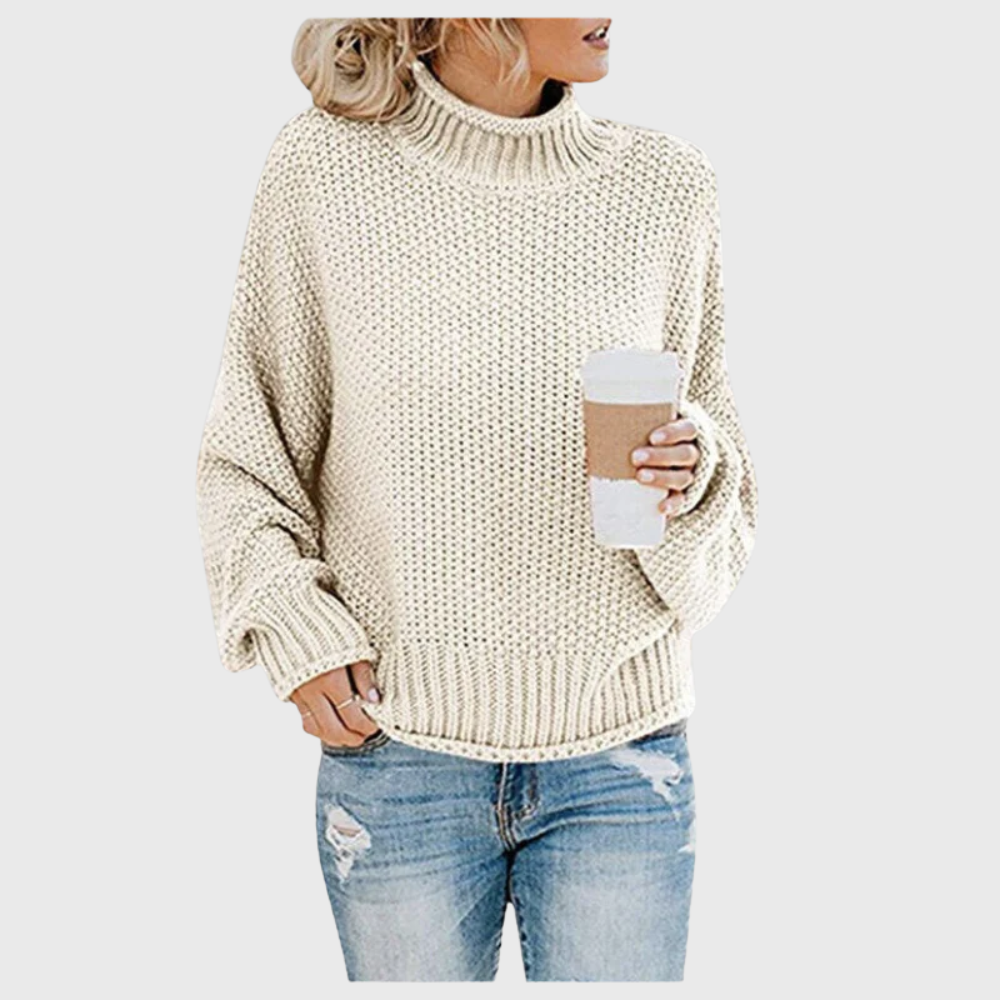 Sarah | High Neck Pullover