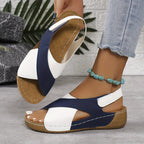Ainsley Cushioned Comfort Sandals for Women – Soft Padded Flats