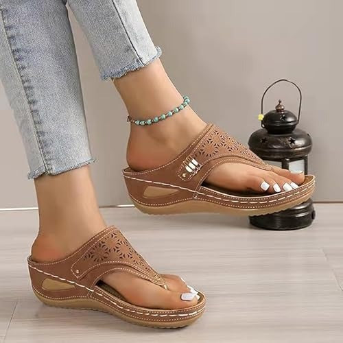 Alice Stylish Comfort Sandals – Lightweight Everyday Flats for Women