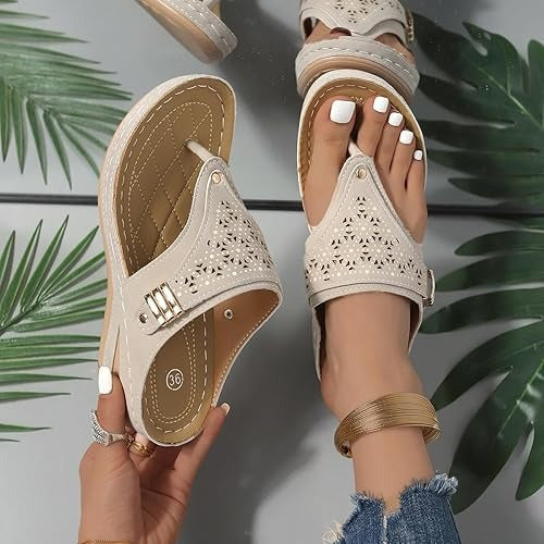 Alice Stylish Comfort Sandals – Lightweight Everyday Flats for Women
